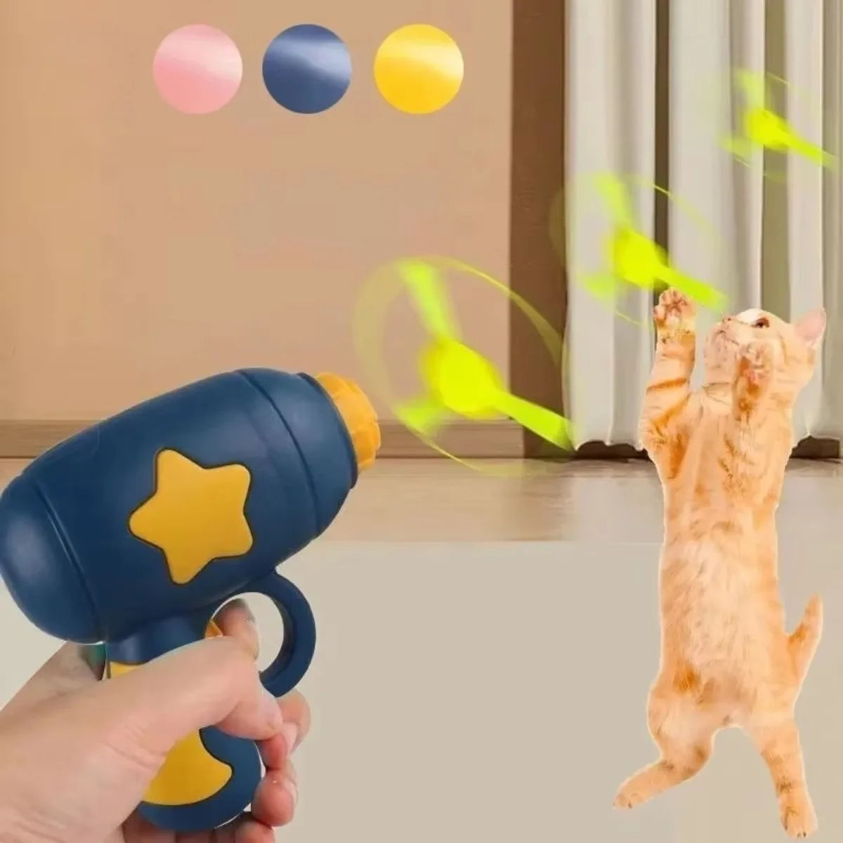 Lanceur de mini-disques pour chat