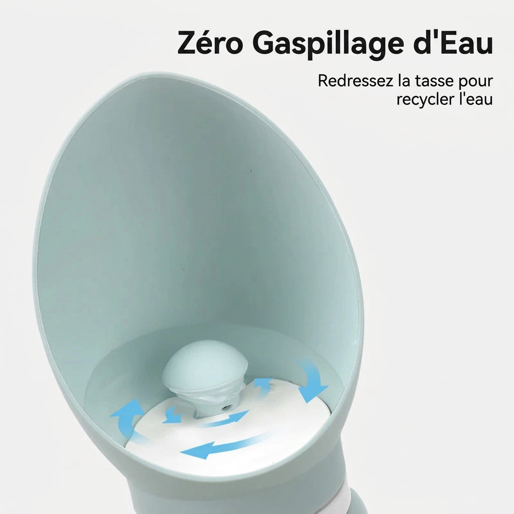 Gourde Silicone Repliable – zéro gaspillage d'eau