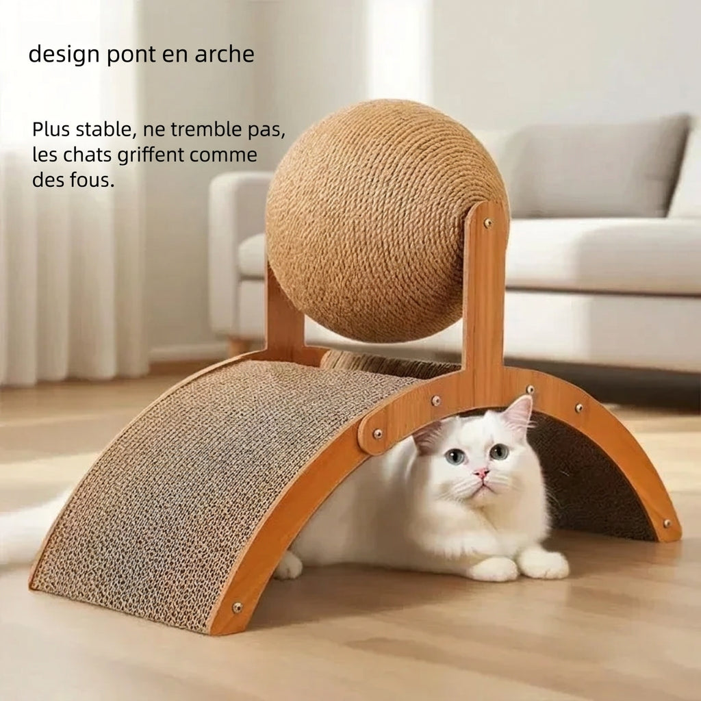 Boule griffoir Bois – avantages