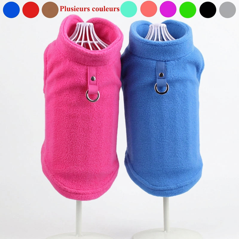 Gilets polaires pour chien
