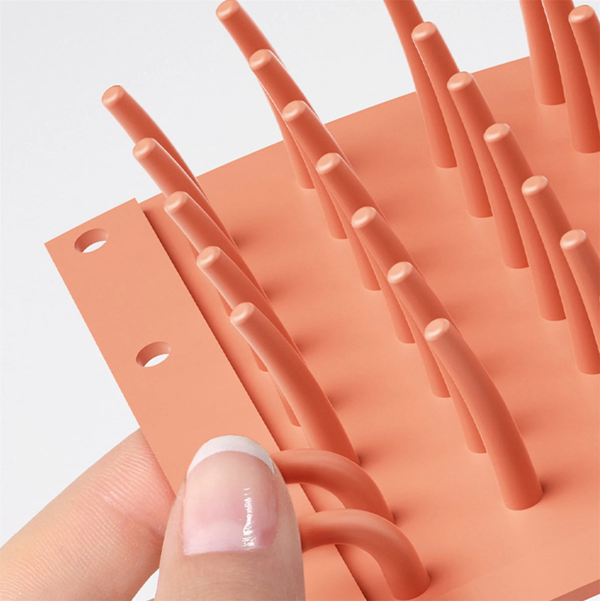 Picots en silicone souple