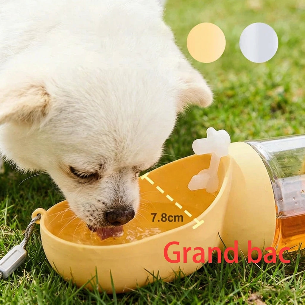 Gourde Croquettes – gourde eau et croquettes